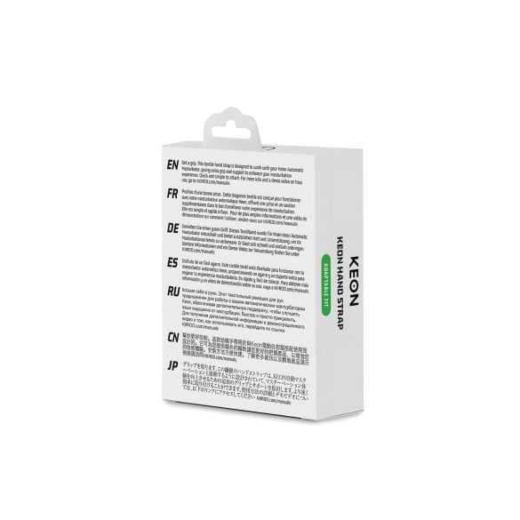 Kiiroo Keon - maszturbátor csukló bilincs (fekete)