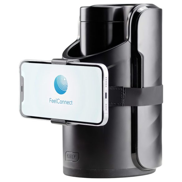 Kiiroo Keon - maszturbátor telefon tartó (fekete)
