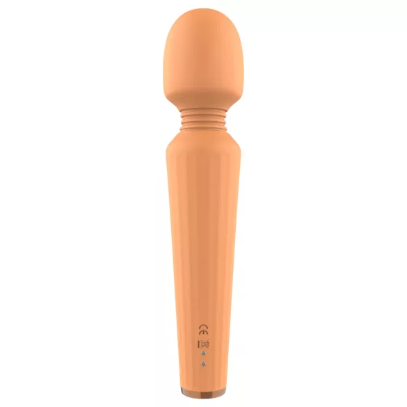 Glam - akkus wand masszírozó vibrátor (narancs)