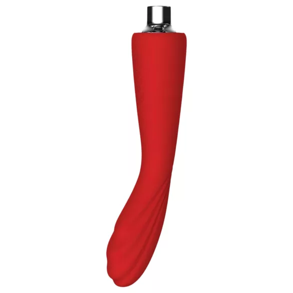 Red Revolution Georgia - G-pont vibrátor és puncipumpa nőknek (piros)