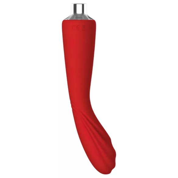 Red Revolution Georgia - G-pont vibrátor és puncipumpa nőknek (piros)