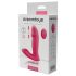 Dreamtoys - rádiós, viselhető lökő vibrátor (pink)