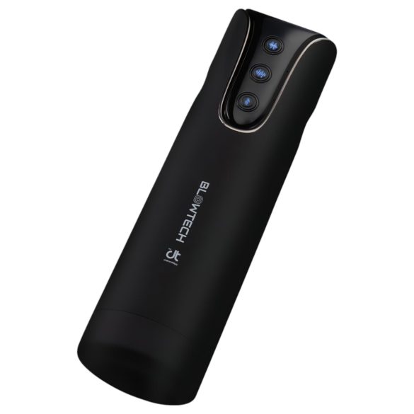 Dreamtoys Blowtech Tight Grip - rezgő maszturbátor (fekete)