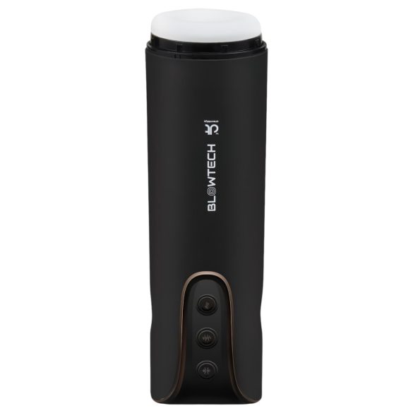 Dreamtoys Blowtech Tight Grip - rezgő maszturbátor (fekete)