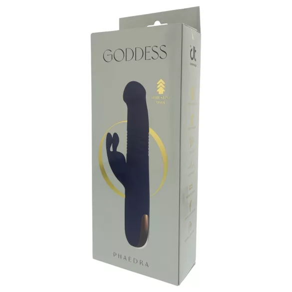 Dreamtoys Goddess Collection - lökő vibrátor (sötétkék)