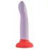 Dreamtoys Love Signal - kétszínű szilikon dildó nagy (lila)