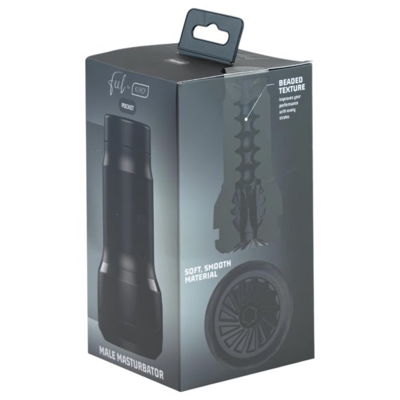 Kiiroo Feel Pocket - zseb maszturbátor (fekete)