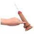 Kiotos Cox Power - vibráló lövő dildó távirányítóval (testszínű)