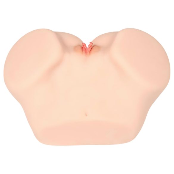 Kokos Vanilla 004 - élethű torzó maszturbátor (natúr)