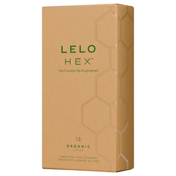 LELO Hex Organic - luxus óvszer (12db)