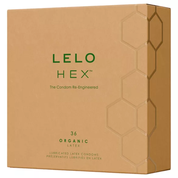 LELO Hex Organic - potencia óvszer (36 db)