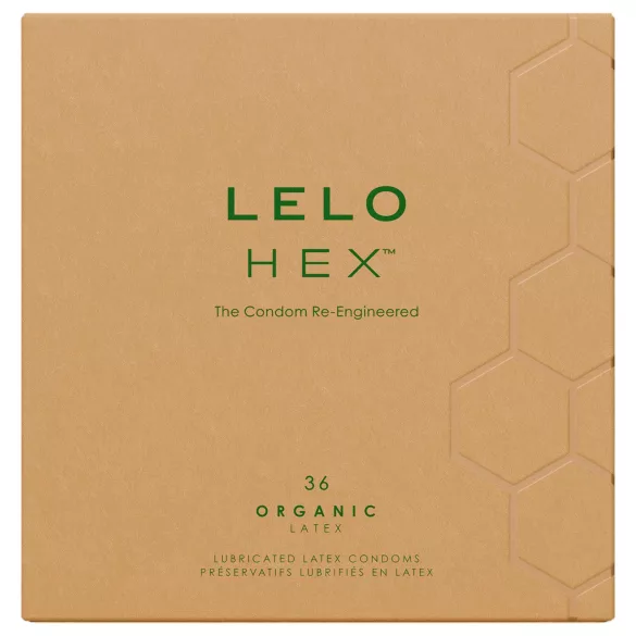 LELO Hex Organic - potencia óvszer (36 db)