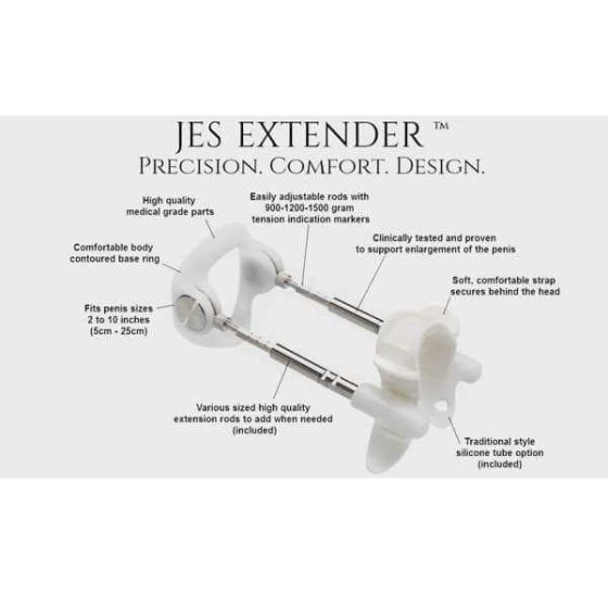 Jes-Extender - Light Standard pénisznövelő készülék (17cm-ig)