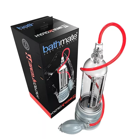 Bathmate HydroXtreme 11 - XL hidropumpa szett, péniszpumpa (átlátszó)