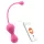 Magic Motion Kegel Master - App-vezérelt vibrációs gésagolyó (pink)