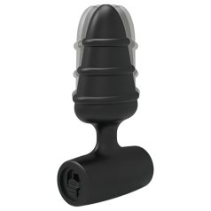 Love Plug - mini anál vibrátor (fekete) Love Plug - mini anál vibrátor (fekete)