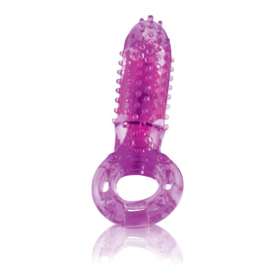 Screaming O Oyeah - vízálló, vibrációs péniszgyűrű (lila)