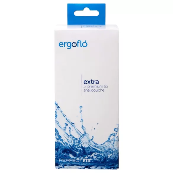 Perfect Fit Ergoflo Extra - anál- és intim mosó (fekete)
