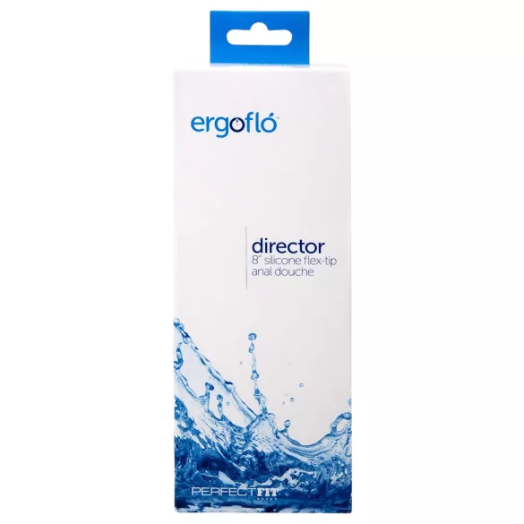Perfect Fit Ergoflo Director - anál- és intim mosó (fekete)
