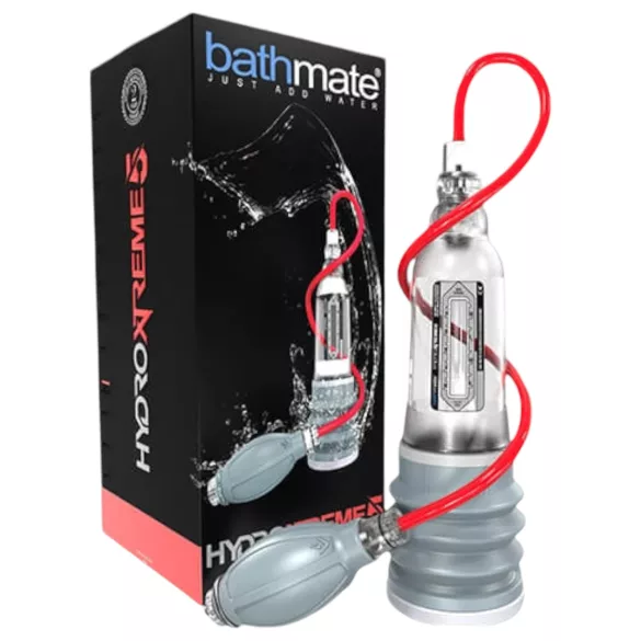 BathMate Xtreme Hydromax 5 - péniszpumpa szett (átlátszó)