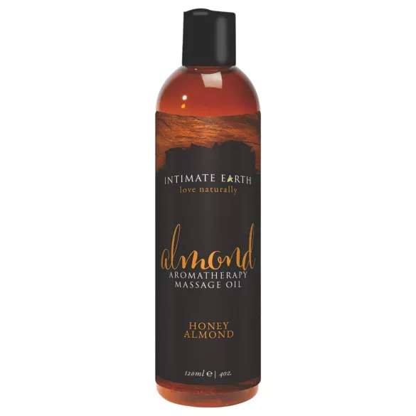 Intimate Earth Almond - erotikus masszázsolaj méz-mandula illattal (120 ml)