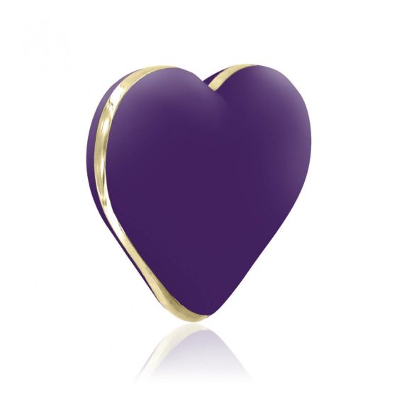 RS Icons Heart - akkus csikló vibrátor (lila)