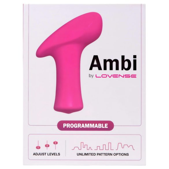 LOVENSE Ambi - okos, 2 motoros csikló vibrátor (pink)
