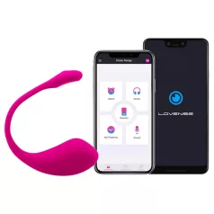 Lovense Lush 2 - hordható app-vezérelt vibrotojás (pink)