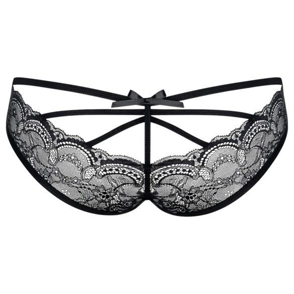 Obsessive Frivolla - pikáns női csipke bugyi - fekete