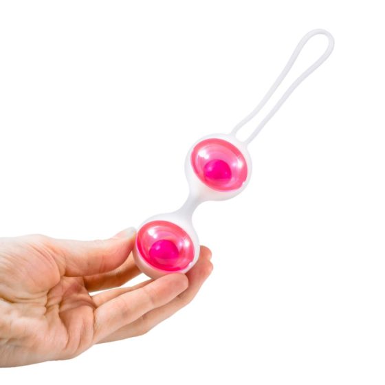 FEELZTOYS Jena - variálható gésagolyó szett (pink-lila)