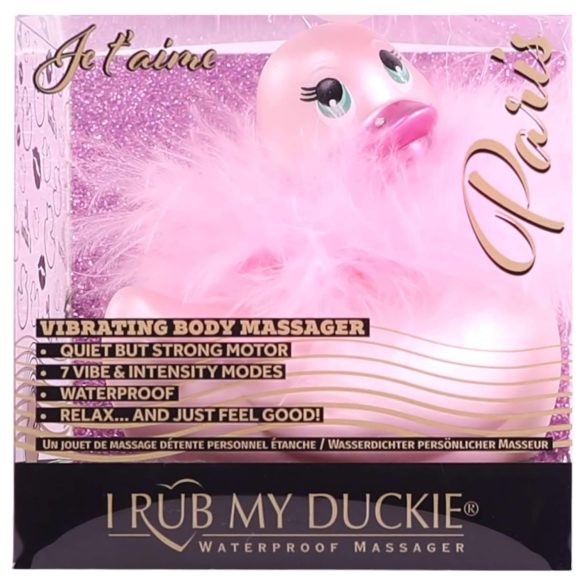 My Duckie Paris 2.0 - vízálló kacsa csikló vibrátor (pink)