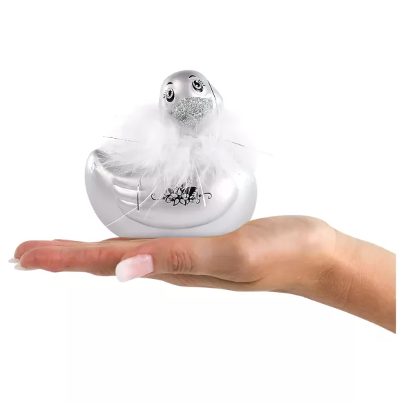 My Duckie Paris 2.0 - csikló vibrátor (ezüst)