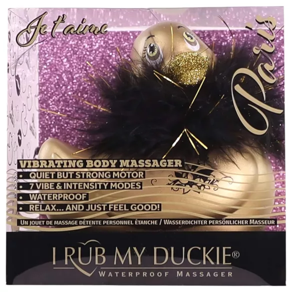 My Duckie Paris 2.0 - csikló vibrátor (arany)