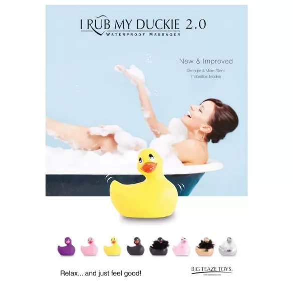 My Duckie Paris 2.0 - csikló vibrátor (arany)