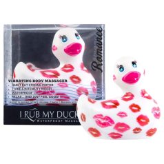 My Duckie Romance 2.0 - vízálló csikló vibrátor (fehér-pink)   My Duckie Romance 2.0 - vízálló csikló vibrátor (fehér-pink)
