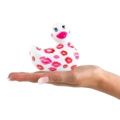   My Duckie Romance 2.0 - vízálló csiklóvibrátor (fehér-pink)