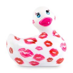   My Duckie Romance 2.0 - vízálló csiklóvibrátor (fehér-pink)