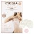 Bye Bra D-F - láthatatlan mellemelő tapasz - pink (6db)