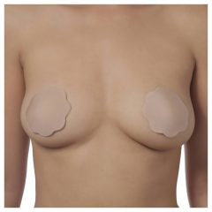 Bye Bra F-H - láthatatlan mellemelő tapasz - nude (3 pár)