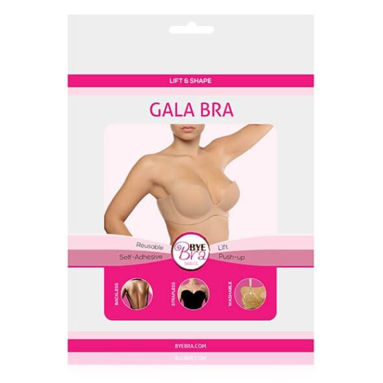 Bye Bra Gala A - rejtett Push-up melltartó (nude)