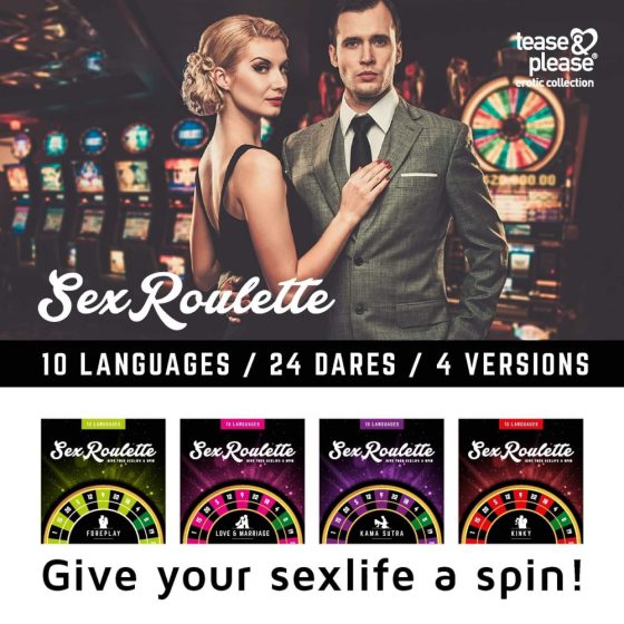 Sex Roulette Love & Married - szex társasjáték (10 nyelven)