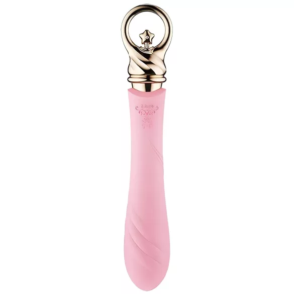 ZALO Courage Heating - akkus, luxus G-pont vibrátor (pink)