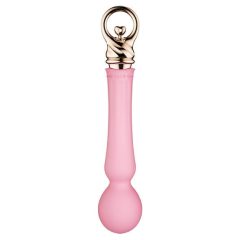   ZALO Confidence Heating Wand - akkus, luxus masszírozó vibrátor (pink)