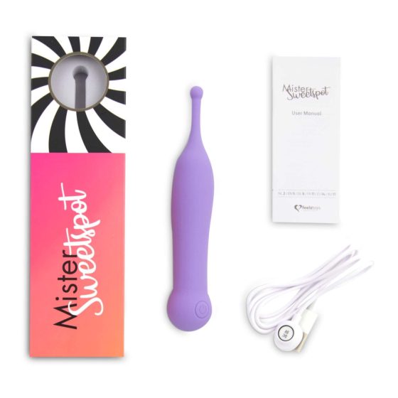 FEELZTOYS Mister Sweetspot - akkus, vízálló csiklóvibrátor (lila)