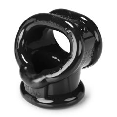   OXBALLS Cocksling 2 - péniszgyűrű és herenyújtó-gyűrű (fekete)