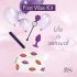 Rianne Essentials First - vibrátor szett - lila (3 részes)