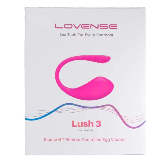 LOVENSE Lush 3 - okos vibrotojás (pink)