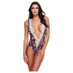 Baci - virágos, csipkés body Baci - virágos, csipkés body