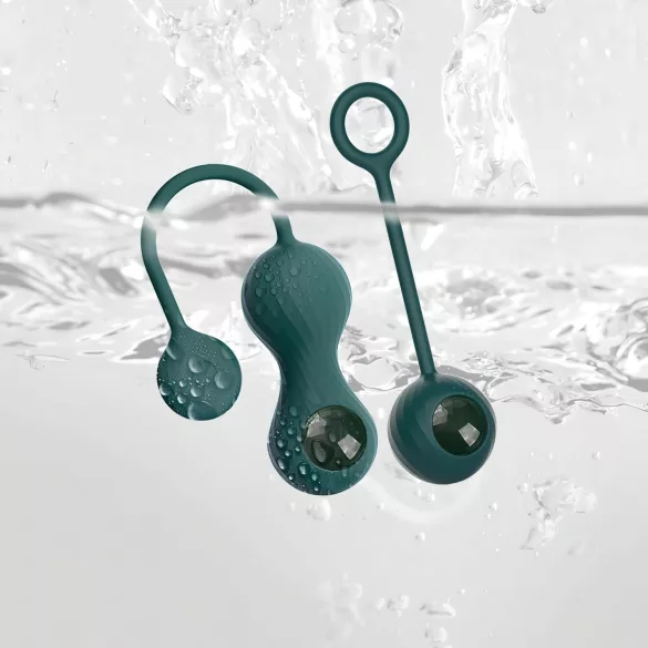Magic Motion Crystal Duo - okos kegel golyó szett - (zöld)
