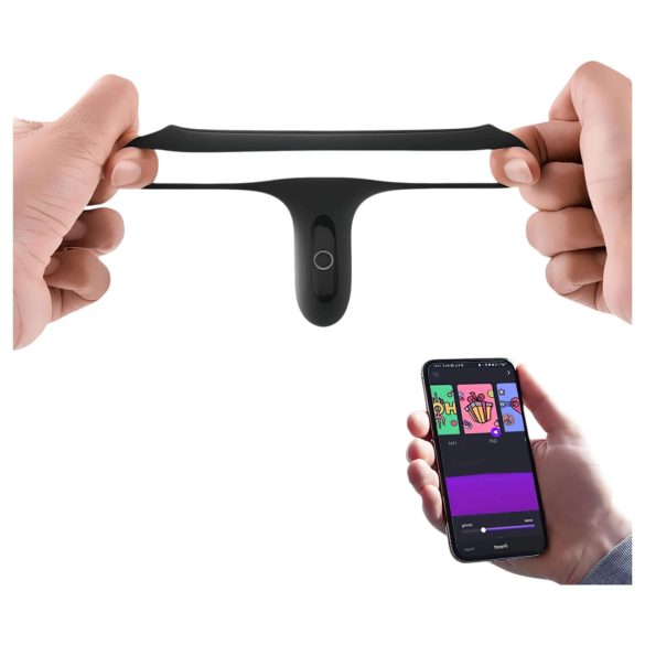 Magic Motion Rise - okos, akkus vibrációs péniszgyűrű (fekete)